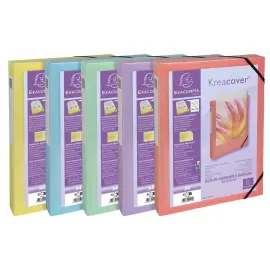 Bte class.elast. D40 PP KREAC PASTEL ass 