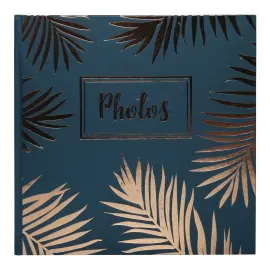 Album livre 30p. noir 25x25cm PALMA bleu 