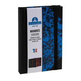 REG MARBRE 170x110. 192P LIGNE BLEU 