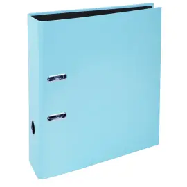 Classeur &agrave; levier - Dos 80 cm - Bleu pastel - EXACOMPTA 