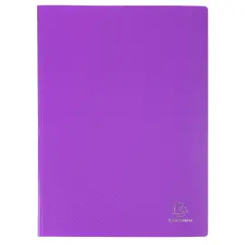 Porte-vues OPAK PP5/10e A4 200V violet - Exacompta 