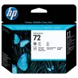 HP 72 t&ecirc;te d'impression noir et gris C9380A 