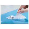 25 planches de 4 étiquettes blanches enlevables laser - 99,1x139mm - AVERY