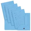 25 Sous-dossiers pochette pour dossiers suspendus HV - Bleu - OXFORD