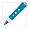 Roller worker + colorful - Encre liquide - Pointe conique - Bleu - STABILO