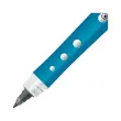 Roller worker + colorful - Encre liquide - Pointe conique - Bleu - STABILO