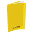 Cahier polypropylène piqûre Seyès - A4 90g - 48 pages - Jaune - Conquérant