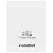 Cahier  travaux pratiques piq&ucirc;re Sey&egrave;s/Unie - A5+  90 g - 64 pages - Incolore - Conqu&eacute;rant 
