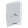 Cahier travaux pratiques piqûre Seyès/Unie - A4 90 g - 96 pages - Incolore - Conquérant