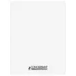 Cahier polypropylène piqûre 5x5 - A4+ 90g - 96 pages - Conquérant