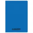 Cahier polypropylène piqûre Seyès - A4 90g - 96 pages - Bleu - Conquérant