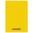 Cahier polypropyl&egrave;ne piq&ucirc;re Sey&egrave;s - A4 90g - 96 pages - Jaune - Conqu&eacute;rant 