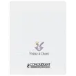 Cahier poésie et chant piqûre Seyès / Unie - A5+ 48 pages - Incolore - Conquérant