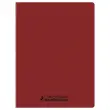 Cahier polypropylène piqûre Seyès - A4+ 90g - 96 pages - Rouge - Conquérant