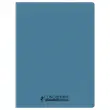 Cahier polypropyl&egrave;ne piq&ucirc;re Sey&egrave;s - A4+ 90g - 96 pages - Bleu - Conqu&eacute;rant 