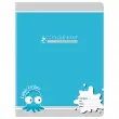 Cahier d'&eacute;criture agraf&eacute; Sey&egrave;s 4mm - A5+ 90g - 32 pages - Bleu - Conqu&eacute;rant 