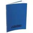 Cahier polypropyl&egrave;ne piq&ucirc;re Sey&egrave;s - A5+ 90g - 32 pages - Bleu - Conqu&eacute;rant 