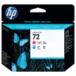 HP 72 t&ecirc;te d'impression cyan et magenta C9383A 