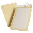 100 Pochettes avec dos renforcé en carton rigide - 120g - 260 x 330 mm - Papier brun - GPV