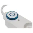 Bloc multiprises 3 prises - C&acirc;ble 1,5 m - Avec interrupteur 