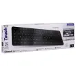Clavier sans fil rechargeable SLIM TOUCH avec pavé tactile intégré