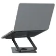 Support notebook rotatif 360° en métal iClick - Gris