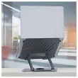 Support notebook rotatif 360° en métal iClick - Gris