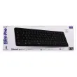 Clavier sans fil rechargeable SLIM PRO Azerty - Noir 