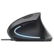 Souris filaire ergonomique VERTO - Noir 
