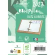 Bloc-&eacute;ph&eacute;m&eacute;ride recycl&eacute; date &agrave; droite - 8,2 x 12 cm - Janvier &agrave; d&eacute;cembre - EXACOMPTA 