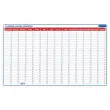 Planning annuel perpétuel - 60 x 99 cm - Décembre à janvier - BOUCHUT GRANDREMY