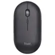 Souris sans fil PUCK ultra-plate rechargeable noire 