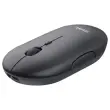 Souris sans fil PUCK ultra-plate rechargeable noire 