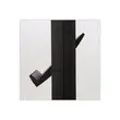 Présentoir de sol mobile - 5 tablettes 15documents A4 noir - PAPERFLOW