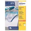 100 Etiquettes blanches multi-usages - 210x297mm - AVERY