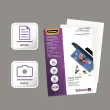 100 Pochettes de plastification SuperQuick brillantes - A4 - 80 microns - Fellowes