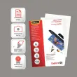 100 Pochettes de plastification SuperQuick brillantes - A4 - 125 microns - Fellowes 