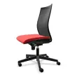 Siège de bureau Intrata à mécanisme synchrone - Noir et rouge