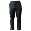 PANTALON MULTIPOCHE NOIR HOMME TAILLE 68