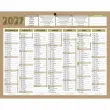 Calendrier banque 2027 Natura 12 mois - 26,5 x 21 cm - BOUCHUT GRANDREMY