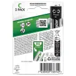 2 Piles rechargeables Power Plus LR14 ( C ) - 1,2 Volts - ENERGIZER 