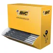 100 Stylos bille rétractables M10 - Pack de 90 + 10 gratuits - Écriture moyenne - Noir - BIC