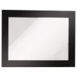 2 Pochettes d'affichage repositionnables Duraframe - A4 - Noir - DURABLE