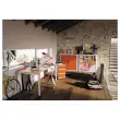 Armoire basse Easyoffice - Orange et blanc - PAPERFLOW