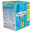 100 Stylos bille rétractables Inkjoy 100 RT (80 +20 gratuits) - Pack économique - Bleu - PAPER MATE INKJOY