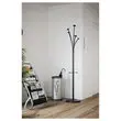 Porte-manteau Festy - 5 patères - Noir - ALBA