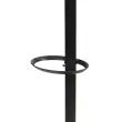 Porte-manteau Festy - 5 patères - Noir - ALBA
