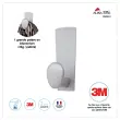 Patère métallique adhésive – Alba