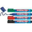 4 Marqueurs permanents 380 pour paperboard - Assortis - EDDING