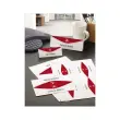 40 Chevalets porte-noms en papier - 18 x 6 cm - A